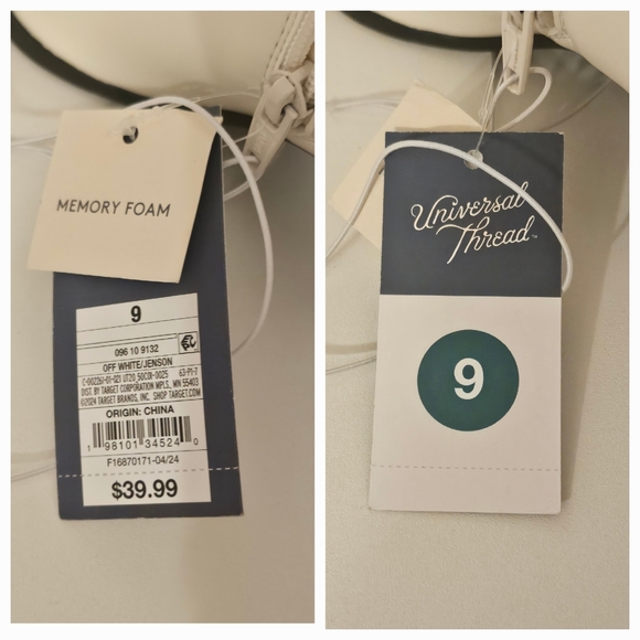 NWT universal thread western boots womens size 9 w/memory foam - Picture 2 of 12